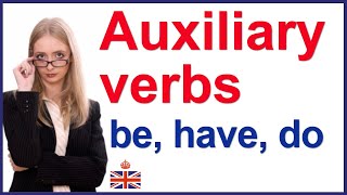 Auxiliary verbs Helping verbs  English grammar lesson [upl. by Fidelity]