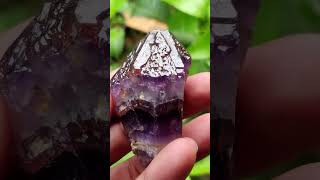 STRANGE AMETHYST CRYSTAL😱😲 Record Keeper Amethyst amethyst amethystcrystal recordkeeper [upl. by Irat]