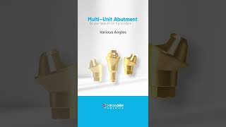 MultiUnit Abutment [upl. by Yedrahs339]