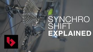 Shimano Di2 Synchro Shifting Explained [upl. by Nickles]