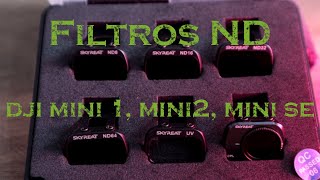 Los Mejores FILTROS Para El DJI MINI 2 Mini 1 y Mini SE  Filtros SKYREAT [upl. by Eicam]