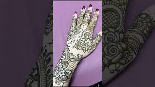 Arabic mehndi design shorts mehndi arabicmehndi [upl. by Ihskaneem]