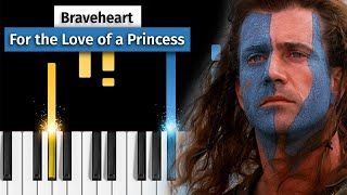 Braveheart  Main Theme  Piano Tutorial [upl. by Llertnek646]