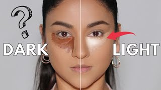 Is CONCEALER supposed to be lighter or darker than foundation 🤔 [upl. by Martella]