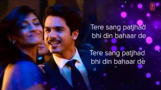 Mallo Malli Naal Yaar De Lyrical Video Song  Mausam  Shahid kapoor Sonam Kapoor [upl. by Ruddy]