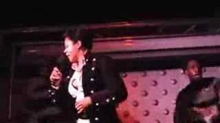 Crystal Waters LIVE singing quotDestination Unknownquot [upl. by Pesek285]