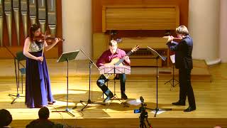 Trio quotFlautandoquot Vihula Mihajlo  Ballada for Flute Violin and Guitar op69 [upl. by Rimat948]