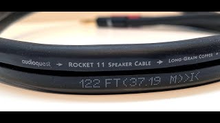 AudioQuest Rocket 11 speaker cable review  What HiFi wasnt wrong [upl. by Uaerraj623]