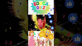 Qual Planta é Carnívora 🌱  Educa Quiz  33 quiz educakidsbrasil quiz perguntaserespostas [upl. by Ratcliff874]