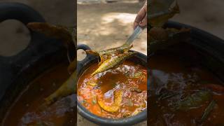 குட்டி காணங்கத்தை மீன் குழம்பு ரெடி🤩💥🙌🏼 tamilfood meenkuzhambu fishrecipes tamilshorts [upl. by Aleahcim]