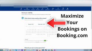 Booking Boost Maximize Your Bookings on Bookingcom with These Expert Tips [upl. by Ahusoj]