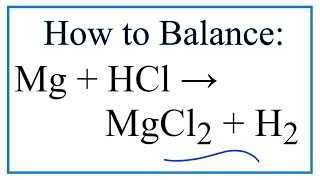 Single Displacement Mg and HCl [upl. by Annaili]