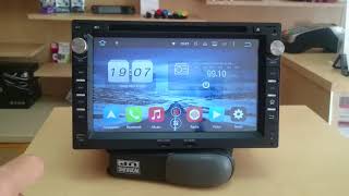 Navigatie Octa Core VW Jetta Golf 4 Polo  Bora Passat B5 cu Android 60 [upl. by Schumer]