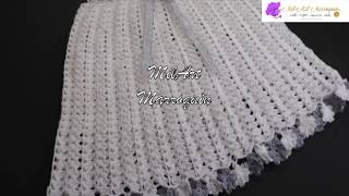 Vestido Crochet para Niña de 4 años cc [upl. by Tlok]