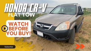 Honda CRV quotTOADquot  Best Tow Vehicle Watch before buying [upl. by Weiner]