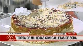 Receta Torta de mil hojas express Parte 2 [upl. by Natalia140]