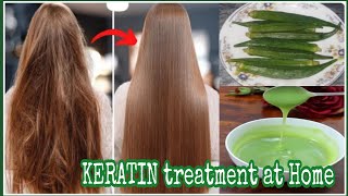 Lady finger Hair MaskBhindi Hair MaskHomemade keratin Treatment [upl. by Evelina]