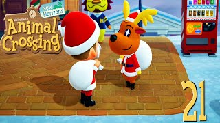 Animal Crossing New Horizons pt 21 quotDo You Wanna Build A Snowmanquot [upl. by Nunes]