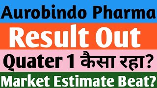 Aurobindo Pharma Q1 Results 2025 Aurobindo Pharma Results Today Aurobindo Pharma Latest News [upl. by Aketal]