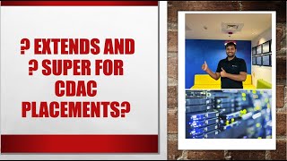 extends and super key word answers for cdac placements [upl. by Dena]