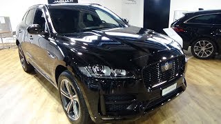 2019 Jaguar FPace 20 P 300 AWD RSport  Exterior and Interior  Auto Zürich Car Show 2018 [upl. by New]