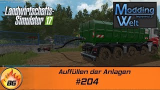 LS17  Hof Bergmann Reloaded 204  Auffüllen der Anlagen  Lets Play HD [upl. by Dyrraj]