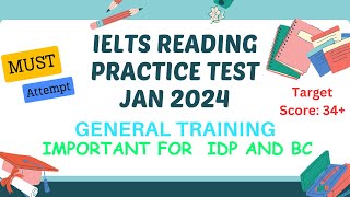 ielts reading practice test with answers  13 january 2024 [upl. by Ycnan976]