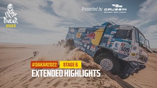 Extended highlights of the day presented by Gaussin  Stage 6  Dakar2022 [upl. by Heilman349]