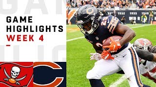 Buccaneers vs Bears Week 4 Highlights  NFL 2018 [upl. by Colligan637]