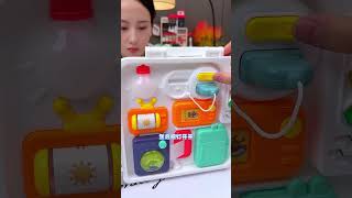 Baby busy board toys busy board baby busy board educational toys handson brain concentration tr [upl. by Winzler26]