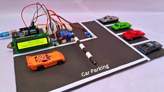 How to make car parking system using arduino  Automatic car parking system  Arduino Project [upl. by Ajtak331]