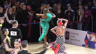 Sokolov amp Kulakova Samba  Russian Close Championship Youth Latin 2019 [upl. by Novaat]