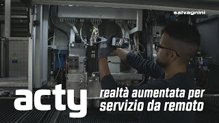 Salvagnini Service Acty  Realtà aumentata per servizio da remoto [upl. by Drais]