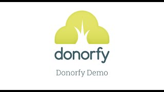 Donorfy Essentials Demo  April 2021 [upl. by Bellamy]