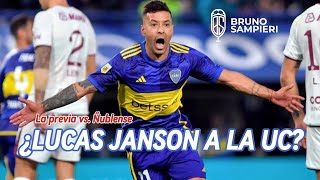 LUCAS JANSON PODRÍA SER REFUERZO DE UNIVERSIDAD CATÓLICA  La Previa vs Ñublense [upl. by Kella]