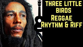 HOW TO PLAY REGGAE RHYTHM UKULELE quotThree Little Birdsquot Bob Marley [upl. by Ninnahc680]