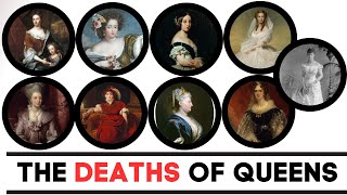 The DEATHS Of QUEENS  Full History Documentary [upl. by Thurlough]