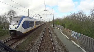 CABVIEW HOLLAND Almere Oostvaarders  Schiphol  Hoofddorp Opstel SLT 2016 [upl. by Eirrahs]