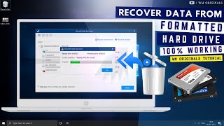 How to Recover Data After Formatting Hard Drive 2021 [upl. by Amik382]