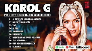 Karol G Grandes Éxitos Mix 2024  Lo Más Popular de Karol G  Canciones de Karol G [upl. by Suzetta]