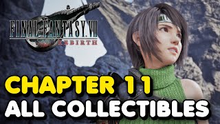 FF7 Rebirth  Chapter 11 All Collectibles Final Fantasy 7 Rebirth [upl. by Yrocaj]