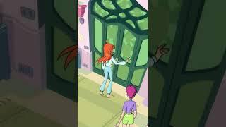 POV your roommate tries to get in without waking you up after a crazy night shorts  Winx Club [upl. by Kooima]