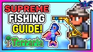 The SUPREME Terraria Fishing Guide 1449 [upl. by Jammin]