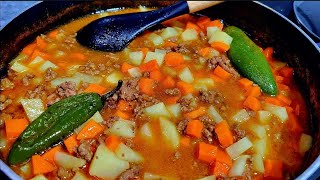 picadillo de carne molida [upl. by Wash]