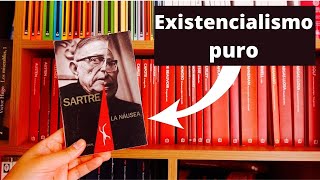 ❤️ Reseña de La náusea de JeanPaul Sartre Novela Filosófica [upl. by Aihseya]