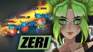 Zeri Still Good Pick in Dragon Lane  50k Damage Dealt [upl. by Neleb613]