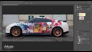 How To Make Car Wrap Concepts In Photoshop Pro CC [upl. by Schmeltzer414]