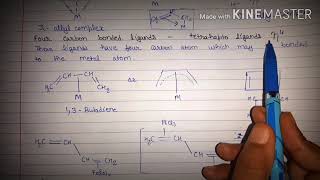 Classification of ligand  Hapticity  Organometallic Chemistry [upl. by Liek52]