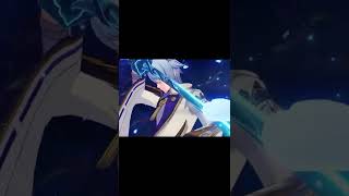 Ayato Skill and Burst gameplay leaks Shorts Genshin Ayato [upl. by Arsi]