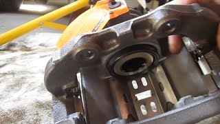 Chevy Blazer Brake Caliper Installation  Disk Brake Repair Part 2 [upl. by Sineray]